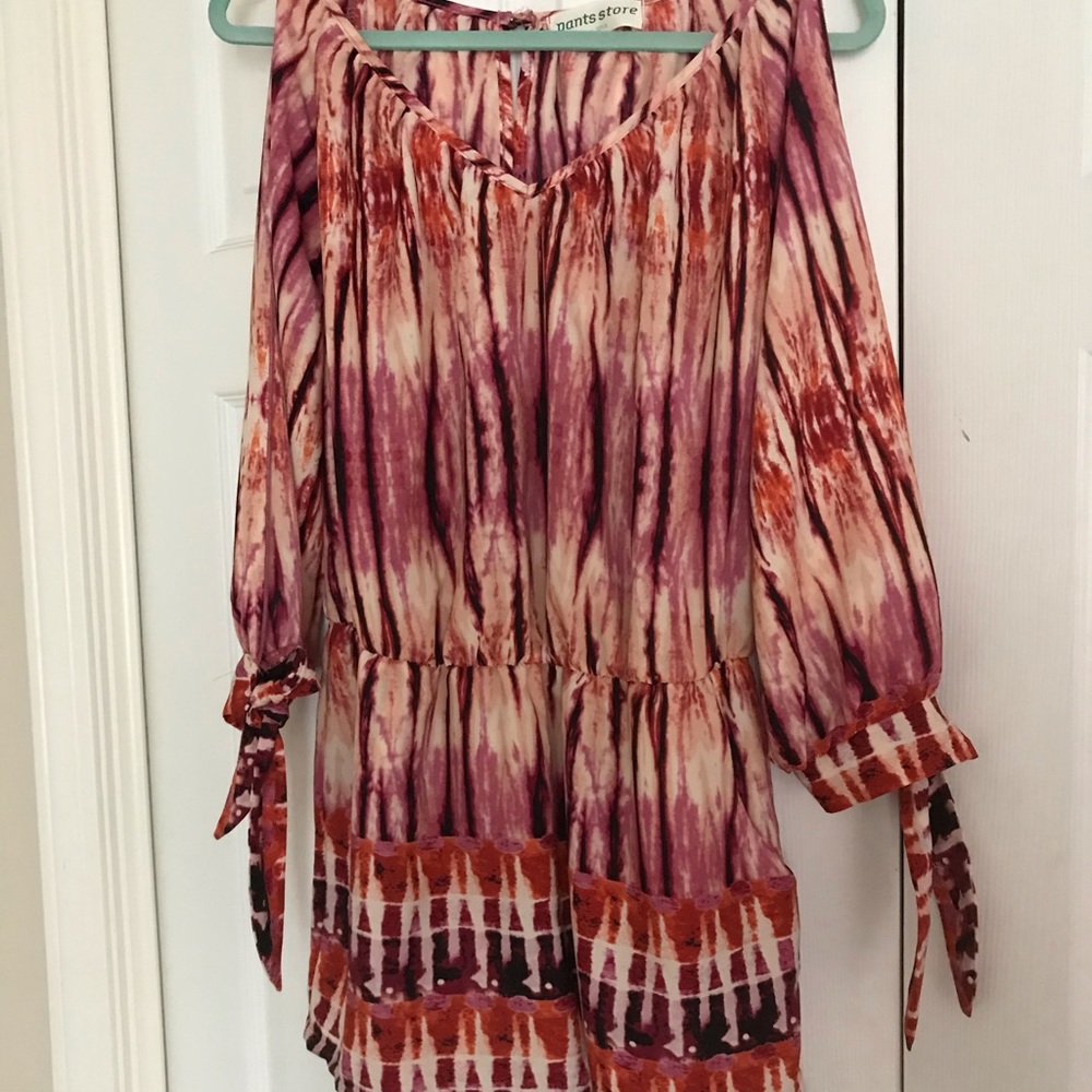 multi colored romper